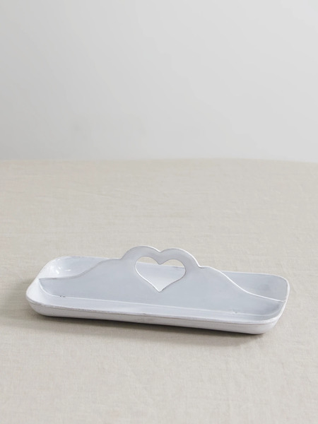  Astier De Villatte Astier De Villatte - Valentin Ceramic Tray - White 
