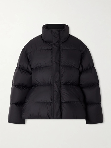 Balenciaga Balenciaga - Padded Quilted Ripstop Down Jacket - Black 