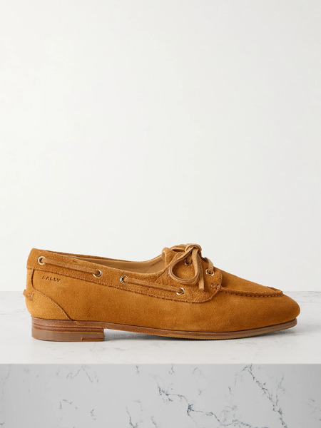 Bally Bally - Pathy Suede Loafers - Tan 