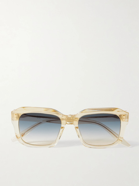  Barton Perreira Barton Perreira - Amaya D-frame Acetate Sunglasses - Cream 