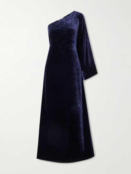  Bernadette Bernadette - Lola Velvet Gown - Navy 