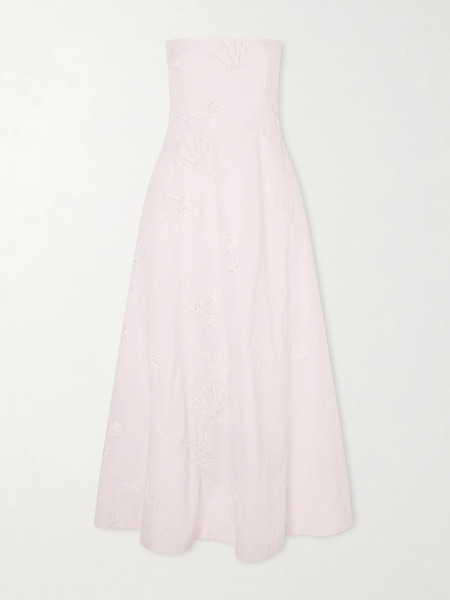  Bernadette Bernadette - Odette Cotton Embroidered Dress - Pink 