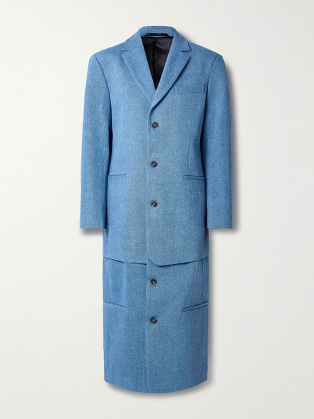  Bettter Bettter - Atlas Layered Denim Coat - Navy 