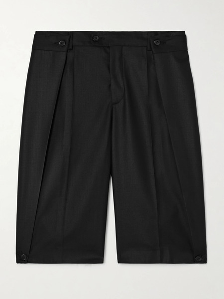  Bettter Bettter - Bibi Layered Wool-blend Shorts - Black 