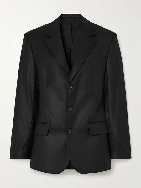  Bettter Bettter - Hourglass Stretch Wool And Lycra®-blend Blazer - Black 