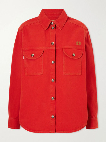  Blazé Milano Blazé Milano - Berber Embroidered Denim Shirt - 1 