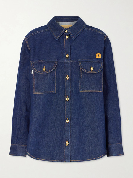  Blazé Milano Blazé Milano - Denim Shirt - Dark Denim 
