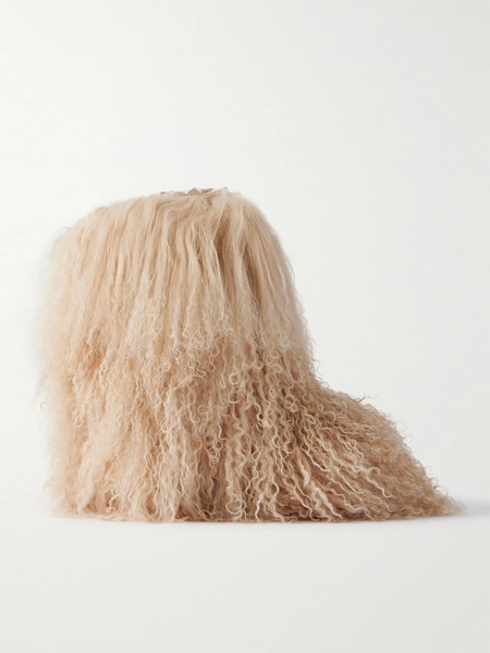 Bogner Bogner - Les Arcs 10 Shearling Ankle Boots - Beige 