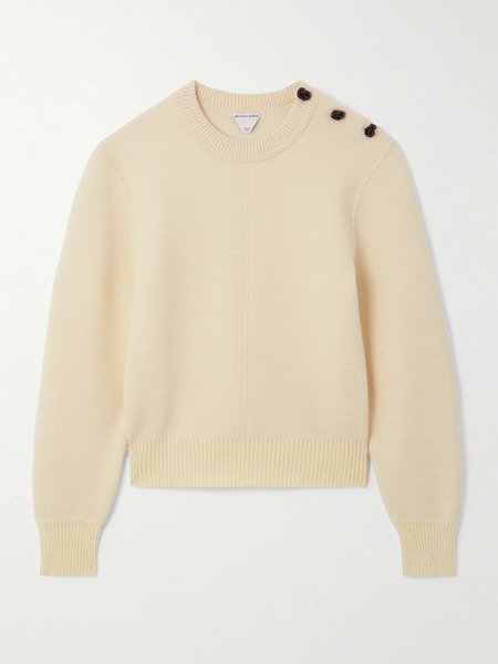  Bottega Veneta Bottega Veneta - Wool Sweater - Cream 