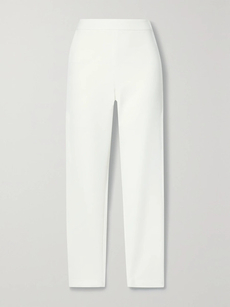  Brandon Maxwell Brandon Maxwell - Crepe Slim-leg Pants - Ivory 