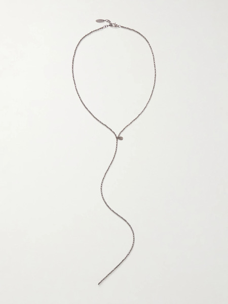  Brunello Cucinelli Brunello Cucinelli - Beaded Silver Necklace - One Size 