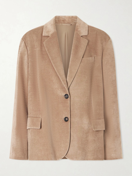  Brunello Cucinelli Brunello Cucinelli - Corduroy Blazer - Light Brown 