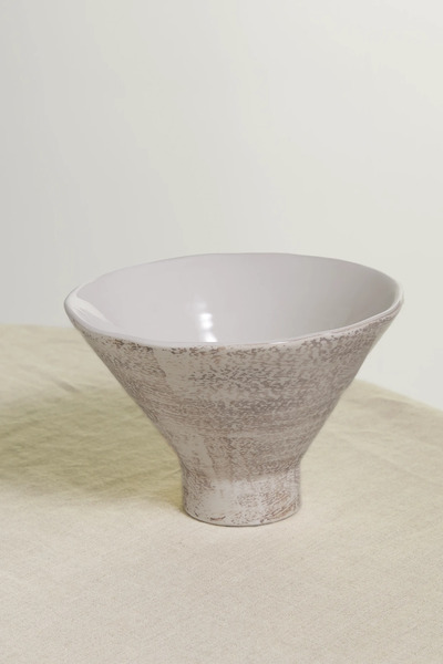 Brunello Cucinelli Brunello Cucinelli - Glazed Ceramic Bowl - Off-white 