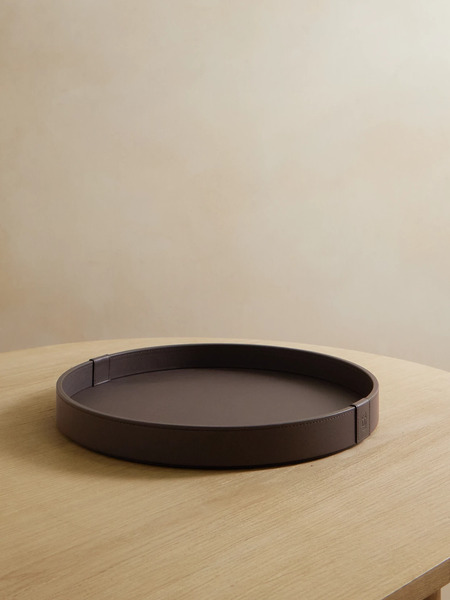  Brunello Cucinelli Brunello Cucinelli - Leather Tray - Brown 