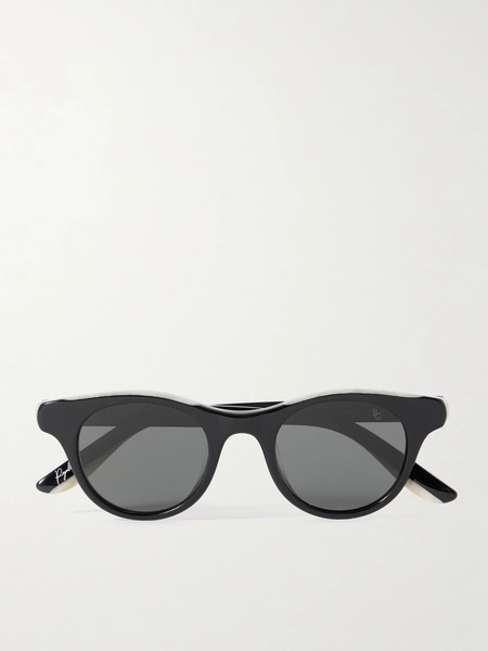  Brunello Cucinelli Brunello Cucinelli - Pigalle D-frame Embellished Acetate Sunglasses - Black 