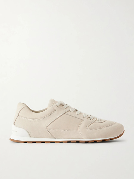  Brunello Cucinelli Brunello Cucinelli - Suede Sneakers - Ivory 