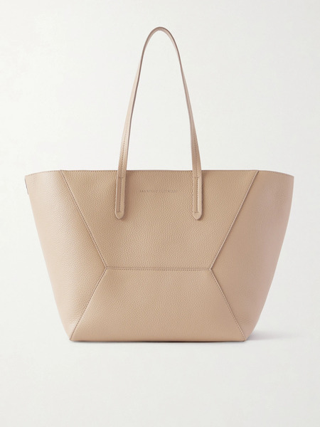  Brunello Cucinelli Brunello Cucinelli - Textured-leather Tote - Beige 