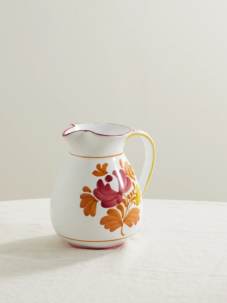  Cabana Cabana - Blossom Painted Ceramic Jug - Multi 