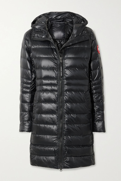  Canada Goose Canada Goose - Cypress Hooded Quilted Shell Down Jacket - Black 