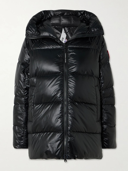  Canada Goose Canada Goose - Cypress Hooded Quilted Shell Down Jacket - Black 