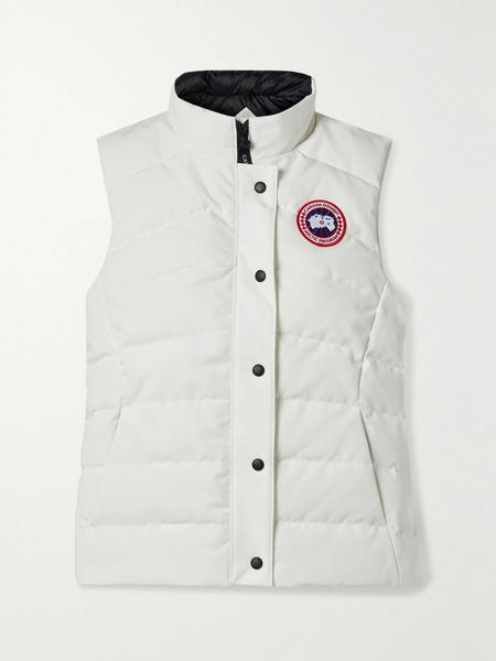  Canada Goose Canada Goose - Freestyle Quilted Shell Down Vest - White 
