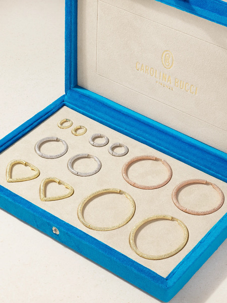  Carolina Bucci Carolina Bucci - Florentine Finish Earrings Box Set - Gold 