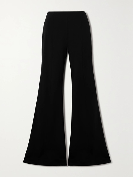  Carolina Herrera Carolina Herrera - Wool-blend Flared Pants - Black 