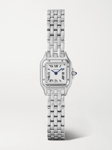  Cartier Cartier - Panthère De Cartier Mini 25mm Stainless Steel Watch - Gray 