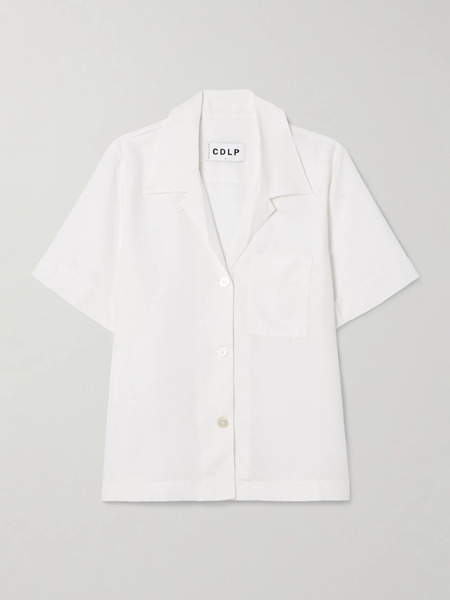  Cdlp Cdlp - Lyocell Pajama Shirt - White 