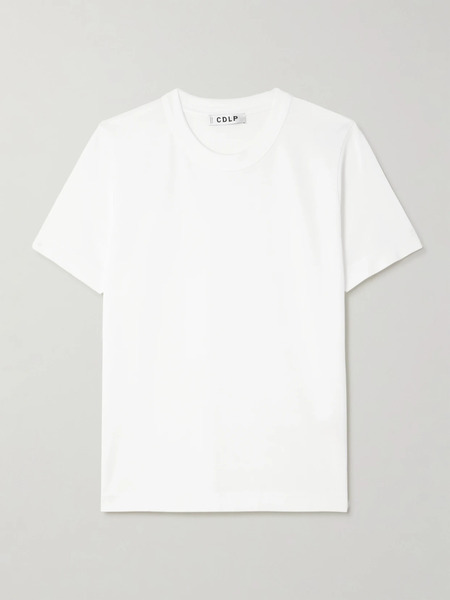  Cdlp Cdlp - Tencel™ Lyocell And Cotton-blend T-shirt - White 