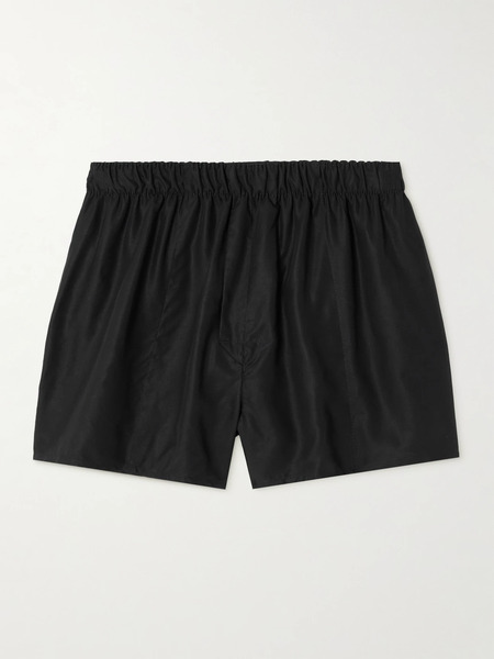  Cdlp Cdlp - Tencel™️ Lyocell Pajama Shorts - Black 