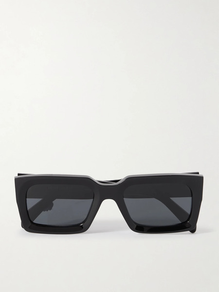  Celine Eyewear Celine Eyewear - Bold Square-frame Acetate Sunglasses - Black 