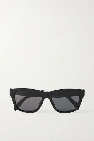  Celine Eyewear Celine Eyewear - Square-frame Acetate Sunglasses - Black 