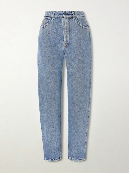  Chloé Chloé - Organic High-rise Boyfriend Jeans - Light Denim 