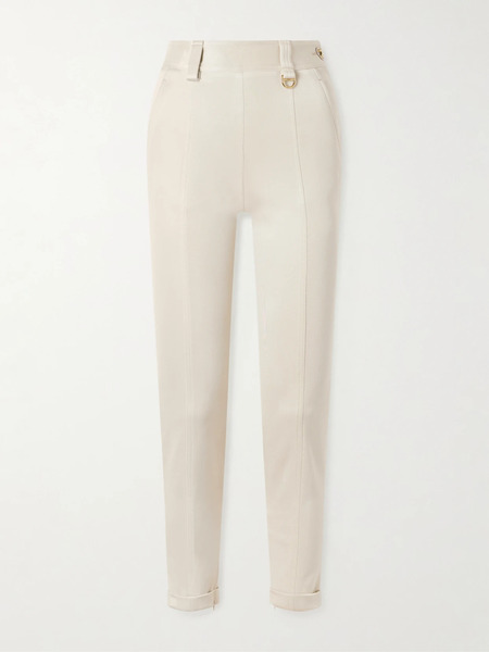  Chloé Chloé - Stretch-jersey High-rise Leggings - Cream 