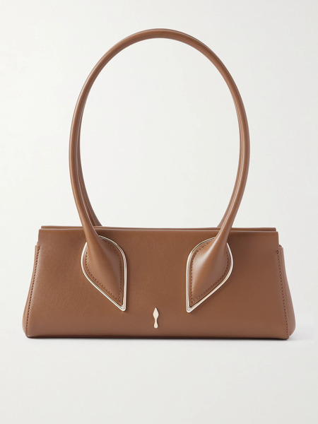  Christian Louboutin Christian Louboutin - Venus Leather Shoulder Bag - Tan 
