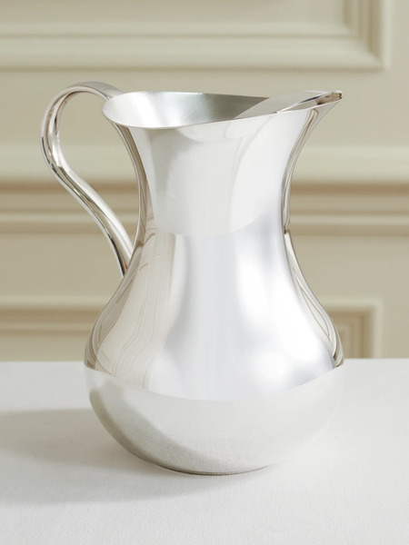  Christofle Christofle - Albi Silver-plated Water Pitcher - One Size 