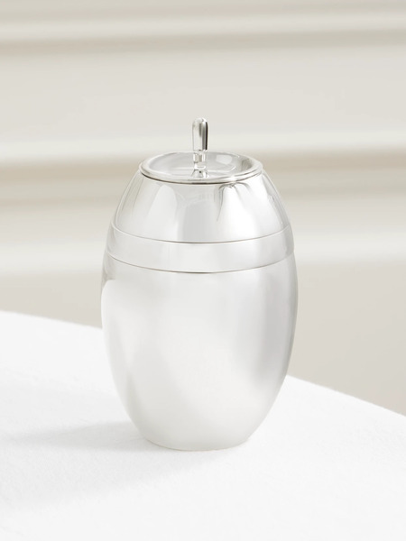  Christofle Christofle - Uni Birth Egg Silver-plated Set - One Size 