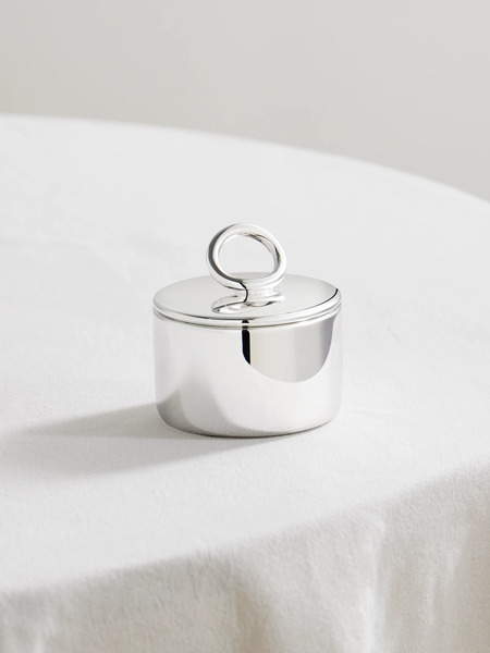  Christofle Christofle - Vertigo Silver-plated Sugar Bowl - One Size 