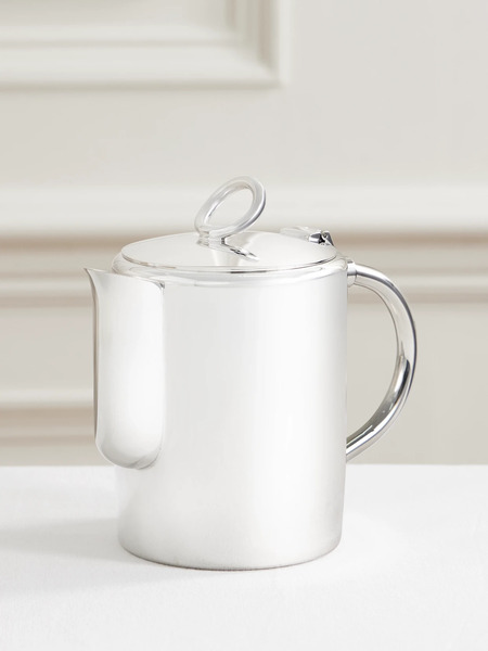  Christofle Christofle - Vertigo Silver-plated Teapot - One Size 