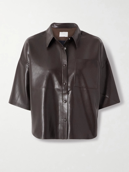  Citizens Of Humanity Citizens Of Humanity - Frances Cropped Shirt - Brown 