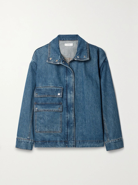  Co Co - Denim Bomber Jacket - Indigo 