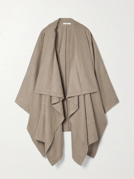  Co Co - + Net Sustain Natural World Recycled Cashmere Coat - Taupe 
