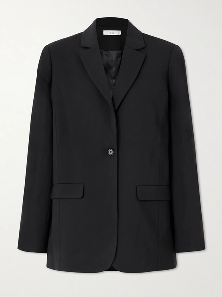  Co Co - Oversized Wool-blend Blazer - Black 