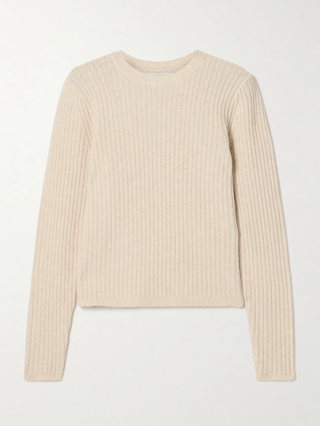  Co Co - Ribbed Wool-blend Sweater - Ivory 