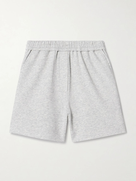  Co Co - Cotton And Tencel™-blend Jersey Shorts - Gray 