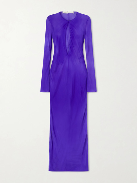  Colleen Allen Colleen Allen - Silk-chiffon Gown - Purple 