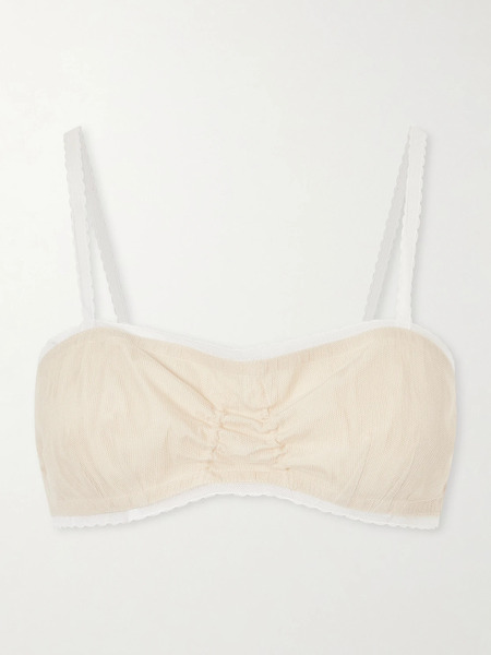  Colleen Allen Colleen Allen - Tulle Bralette - Sand 