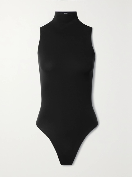 Commando Commando - Ballet Stretch-jersey Thong Bodysuit - Black 
