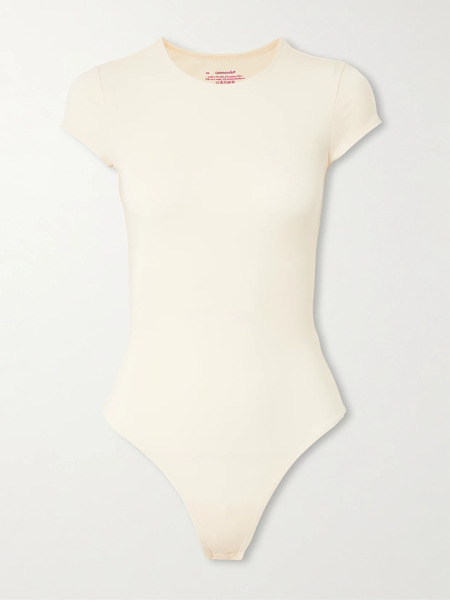  Commando Commando - Butter Luxe Stretch-micro Modal Bodysuit - Ivory 